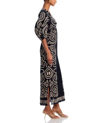 Gaia Linen Cutout Dress