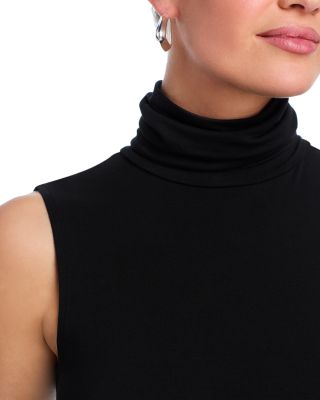 Ceci Sleeveless Turtleneck Top