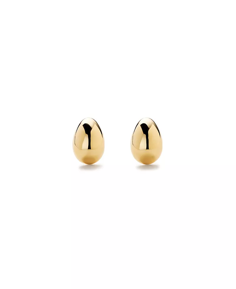 Ana Luisa Gold Stud Earrings - Gold Mini Teardrop Studs