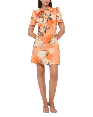 Brooke Hydrangea Mini Dress