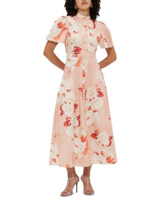 LEO LIN - Bianca Floral Print Shirtdress