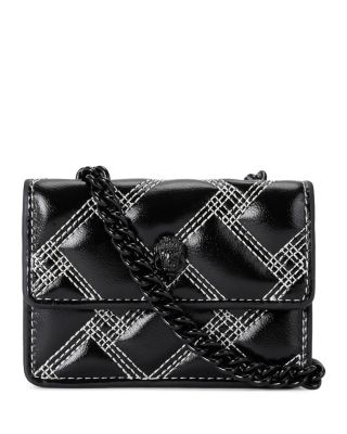 Kurt Geiger London Micro Kensington Contrast Stitching Crossbody Bag