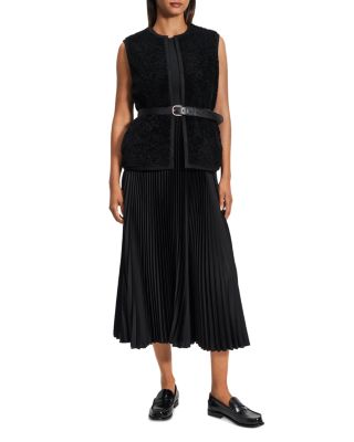 Reversible Shearling Vest