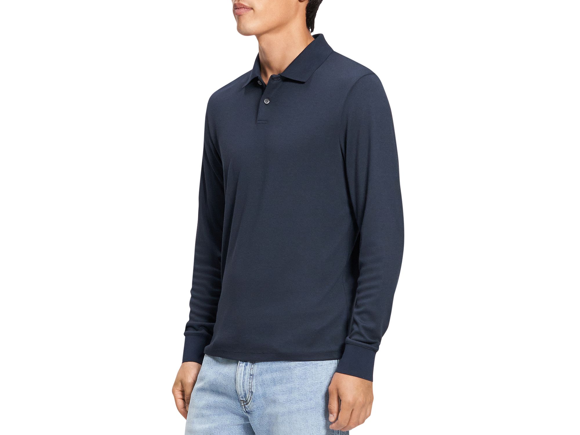Goris Long Sleeve Polo Shirt - Image 1