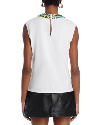 Blaine Embellished Muscle Tee