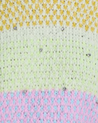 Caspar Rhinestone Sweater