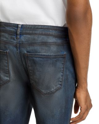 Clint Slim Bootcut Jeans in Matteo