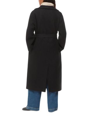 Petite Morgan Funnel Neck Wool Coat