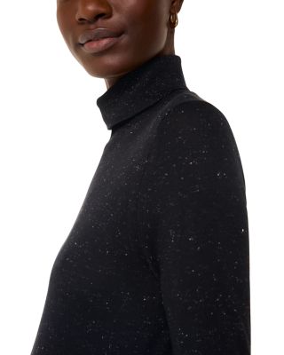 Annie Sparkle Roll Neck Top