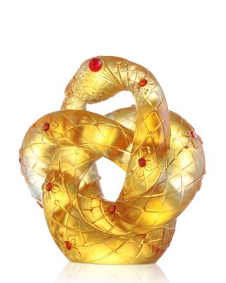 Shifting Winds of Fate Crystal 2025 Snake Figure