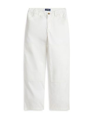 Ralph Lauren - Girls' Cotton Canvas Carpenter Pants - Big Kid