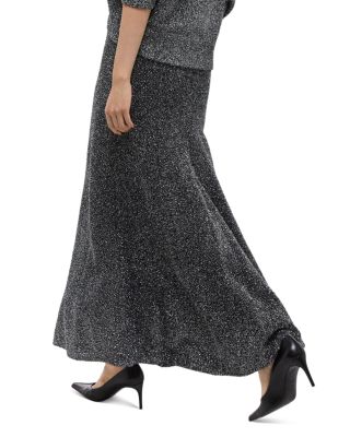Lurex Maxi Skirt