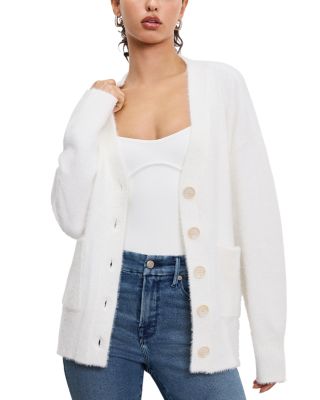 Plush Oversized Cardigan