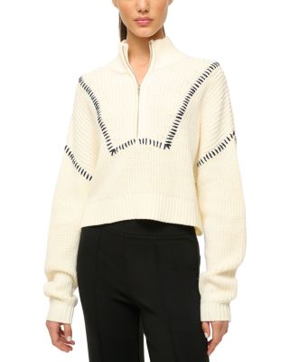 STAUD - Hampton Cropped Sweater