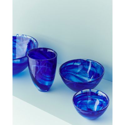 Contrast Small Bowl, Blue