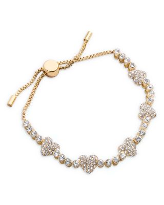 BAUBLEBAR - Eloise Heart Cluster Bolo Bracelet