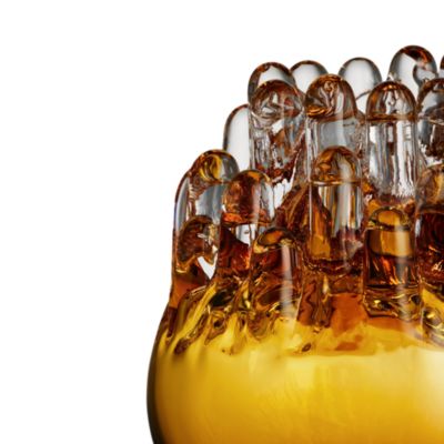 Polar Medium Amber Votive