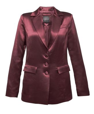 Collins Satin Boyfriend Blazer