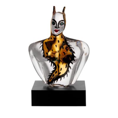 House God Glass Sculpture