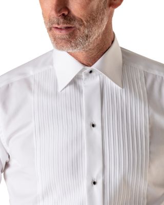 Classic Fit Pleated Bib Formal Shirt