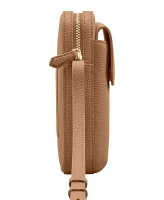 Leather Zip Phone Pouch