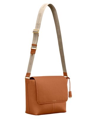 Leather Flaire Messenger Bag