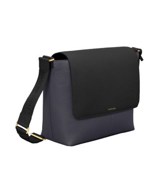 Leather Flaire Messenger Bag