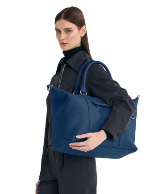 Large Leather Weekender Bag