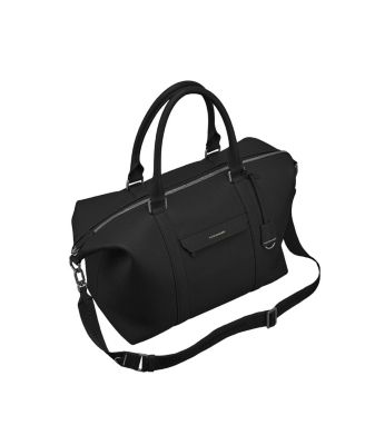 Large Leather Weekender Bag