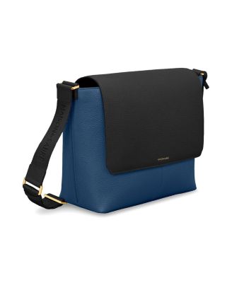 Leather Flaire Messenger Bag