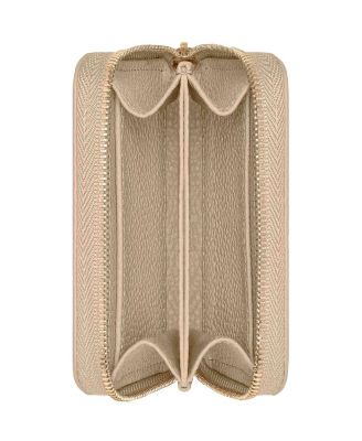 Small Leather Zip Wallet