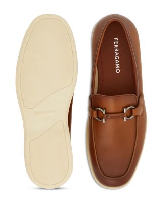 Men's Gancini Leather Loafers 