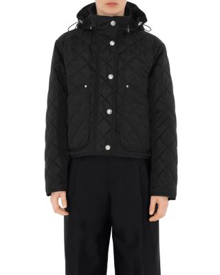 Burberry - Humbie Quilted Hooded Cropped Jacket