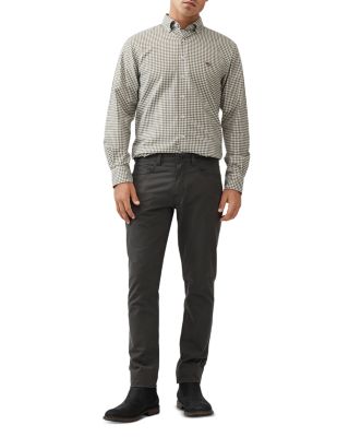 Gunn Check Oxford Long Sleeve Slim Fit Shirt