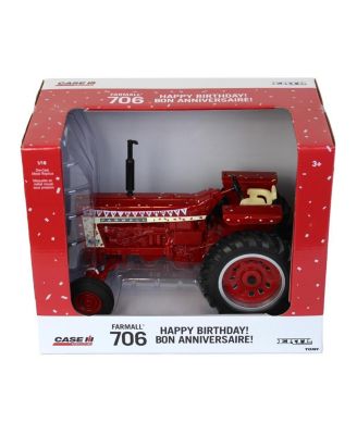  Unisex 1/16 Farmall "Happy Birthday" Tractor Toy 2-4 - Ages 5-7