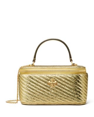Tory Burch - Kira Diamond Quilted Leather Vanity Bag