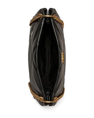 Small Kira Diamond Quilted Leather Shoulder Bag