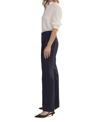 Jones Pleated Wool Pants