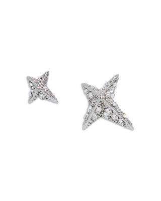 ALLSAINTS - Crystal Star Mismatch Stud Earrings