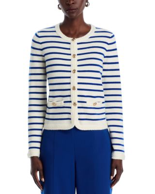 The Makena Striped Cardigan