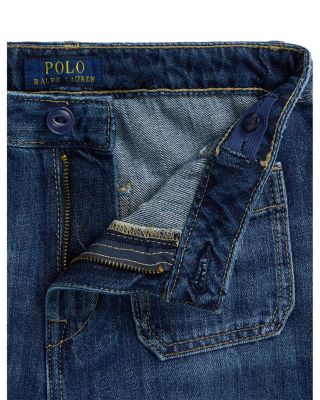 Girls' Logo Wide Leg Jeans - Little Kid, Big Kid