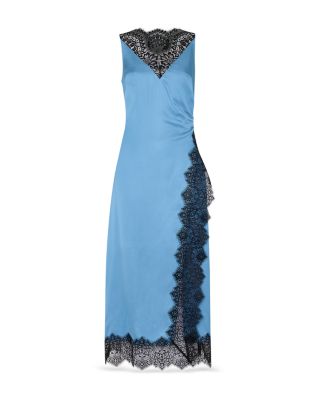 Iris Lace Wrap Dress