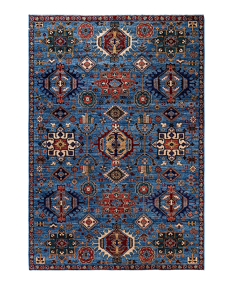 Bloomingdale's Serapi M1999 Area Rug, 6'7 X 9'9 In Light/blue