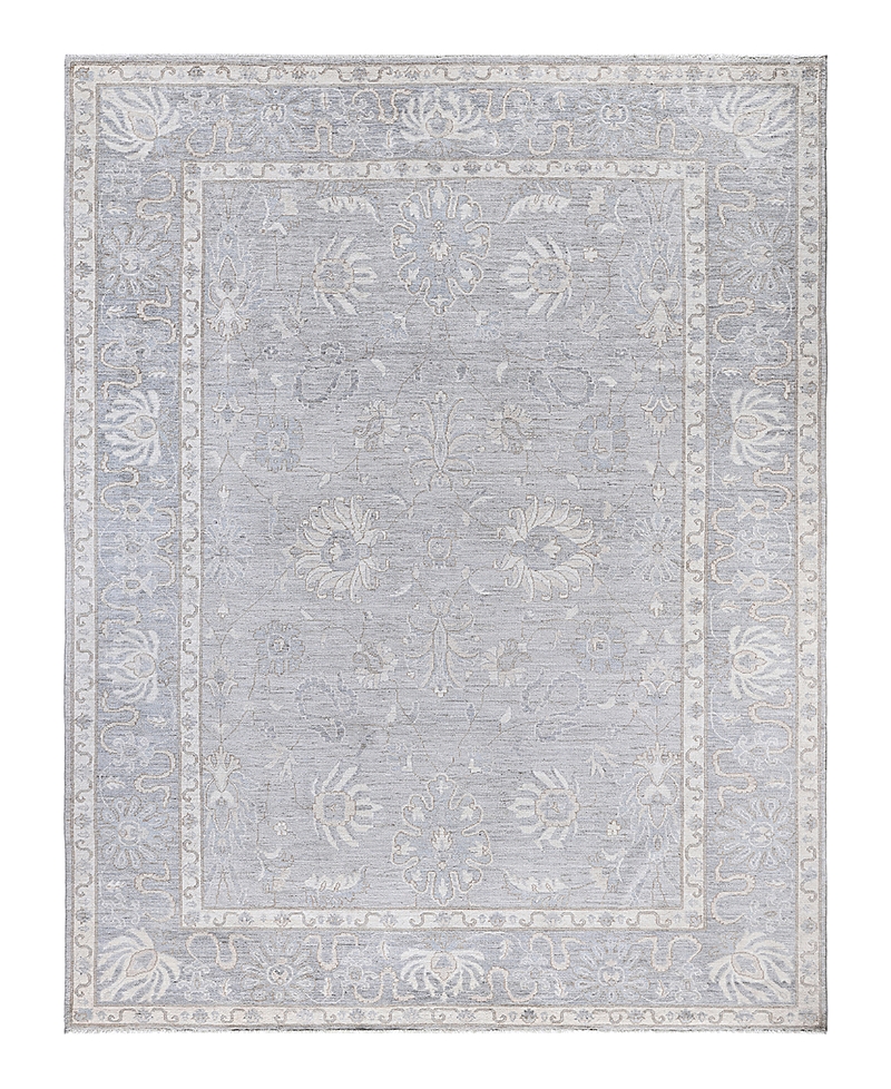 Bloomingdale's Oushak M1999 Area Rug, 9'1 X 12' In Light/grey