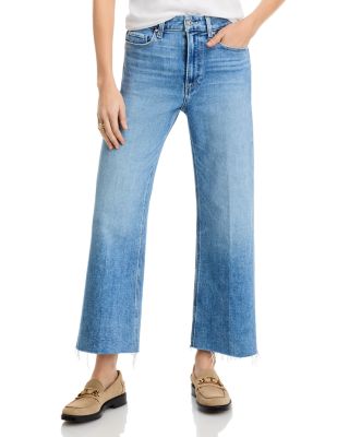 PAIGE - Anessa Wide Leg Jeans in Bebop