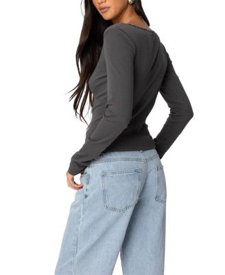 Adrienne Lace Trim Top