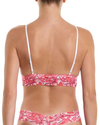 Printed Signature Lace Bralette