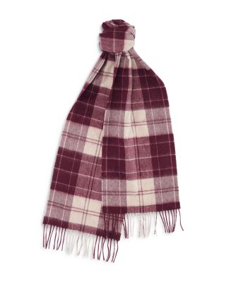 Barbour Tartan Wool & Cashmere Scarf