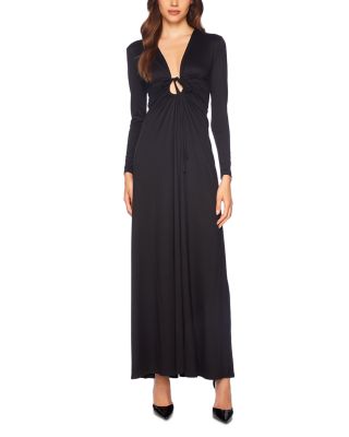 Susana Monaco - Gathered Tie Detail Maxi Dress