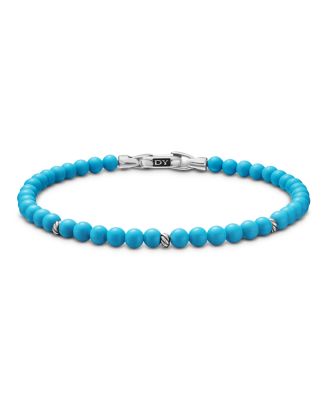 David Yurman - Spiritual Beads Bracelet with Reconstituted Turquoise